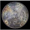 Image 3 : 1882-p Rainbow Toned Morgan Dollar $1 Grades Choice Unc
