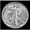 Image 2 : 1941-s Walking Liberty Half Dollar 50c Grades Select+ Unc