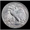 Image 3 : 1941-s Walking Liberty Half Dollar 50c Grades Select+ Unc