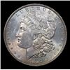 Image 2 : 1887-p Rainbow Toned Morgan Dollar $1 Grades Choice Unc