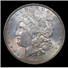 Image 2 : 1887-p Rainbow Toned Morgan Dollar $1 Grades Choice Unc