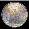 Image 3 : 1887-p Rainbow Toned Morgan Dollar $1 Grades Choice Unc