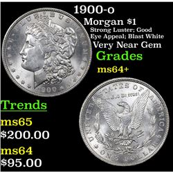 1900-o Morgan Dollar $1 Grades Choice+ Unc