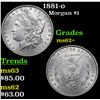 Image 1 : 1881-o Morgan Dollar $1 Grades Select Unc