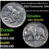 Image 1 : 1925-s California Mint Error Old Commem Half Dollar 50c Grades Unc Details