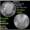 Image 1 : 1879-s Morgan Dollar $1 Grades Choice+ Unc