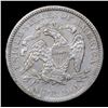 Image 3 : 1877-p Seated Liberty Quarter 25c Grades xf