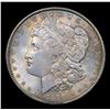Image 2 : 1890-p Rainbow Toned Morgan Dollar $1 Grades Choice Unc