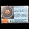 Image 3 : 199- p  Off Center Mint Error Lincoln Cent 1c