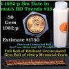 Image 1 : ***Auction Highlight*** Uncirculated 1c roll, 1982-p Copper Small Date 50 pcs (fc)