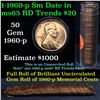 Image 1 : ***Auction Highlight*** Uncirculated 1c roll, 1960-p  Small Date 50 pcs (fc)