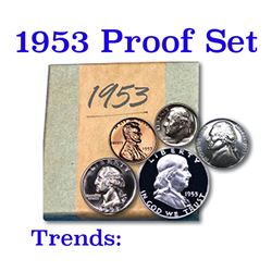 1953 Proof Set "in the original box"