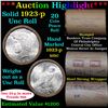 Image 1 : ***Auction Highlight*** 1923-p Uncirculated Peace Dollar Shotgun Roll (fc)