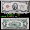Image 1 : 1928G $2 Red seal United States Note Grades vf++