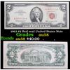 Image 1 : 1963 $2 Red seal United States Note Grades xf