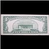 Image 3 : 1953C $5 Red Seal United States Note Grades Choice AU/BU Slider