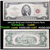 Image 1 : 1963 $2 Red seal United States Note Grades Gem++ CU