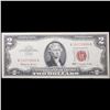 Image 2 : 1963 $2 Red seal United States Note Grades Gem++ CU