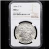 Image 2 : ***Auction Highlight*** NGC 1896-o Morgan Dollar $1 Graded ms62 By NGC (fc)