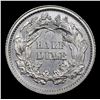 Image 3 : ***Auction Highlight*** 1862-p Seated Liberty Half Dime 1/2 10c Graded Choice+ Unc By USCG (fc)