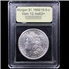 Image 4 : ***Auction Highlight*** 1889/18-9-o Vam 12 Morgan Dollar $1 Graded Select+ Unc By USCG (fc)