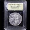 Image 4 : ***Auction Highlight*** 1890-cc Vam 12 Morgan Dollar $1 Graded Select Unc By USCG (fc)