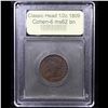 Image 4 : ***Auction Highlight*** 1809 Cohen-6 Classic Head half cent 1/2c Graded Select Unc BN By USCG (fc)