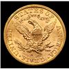 Image 3 : ***Auction Highlight*** 1885-s Gold Liberty Half Eagle $5 Graded Select+ Unc By USCG (fc)