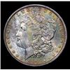 Image 2 : ***Auction Highlight*** 1886-p Rainbow Toned Morgan Dollar $1 Graded GEM+ Unc By USCG (fc)