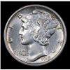 Image 2 : ***Auction Highlight*** 1918-s Mercury Dime 10c Graded Select Unc FSB By USCG (fc)