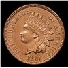Image 2 : ***Auction Highlight*** 1861 Indian Cent 1c Graded GEM Unc By USCG (fc)
