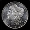 Image 2 : ***Auction Highlight*** 1884-p Morgan Dollar $1 Graded GEM Unc DMPL By USCG (fc)