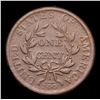 Image 3 : ***Auction Highlight*** 1806 S-270 Draped Bust Large Cent 1c Graded vf+ By USCG (fc)