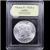 Image 4 : ***Auction Highlight*** 1935-p Peace Dollar $1 Graded GEM++ Unc By USCG (fc)