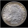 Image 2 : ***Auction Highlight*** 1831 JR6 Capped Bust Dime 10c Graded Choice AU/BU Slider+ By USCG (fc)
