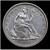 Image 2 : ***Auction Highlight*** 1842-p Seated Half Dollar 50c Graded Select Unc By USCG (fc)