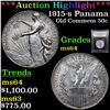 Image 1 : ***Auction Highlight*** 1915-s Panama Pacific Old Commem Half Dollar 50c Graded Choice Unc By USCG (