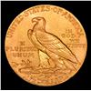 Image 3 : ***Auction Highlight*** 1911-d Strong Gold Indian Quarter Eagle $2 1/2 Graded Select+ Unc By USCG (f