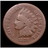 Image 2 : ***Auction Highlight*** 1877 Indian Cent 1c Graded vg+ By USCG (fc)