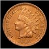 Image 2 : ***Auction Highlight*** 1908-s Indian Cent 1c Graded Choice+ Unc RB By USCG (fc)
