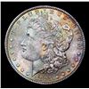 Image 2 : ***Auction Highlight*** 1885-p Rainbow Toned Morgan Dollar $1 Graded GEM+ Unc By USCG (fc)