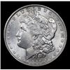 Image 2 : ***Auction Highlight*** 1891-p Morgan Dollar $1 Graded Choice Unc By USCG (fc)