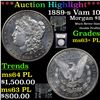 Image 1 : ***Auction Highlight*** 1889-s Vam 10 Morgan Dollar $1 Graded Select Unc+ PL By USCG (fc)