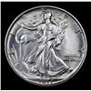 Image 2 : ***Auction Highlight*** 1917-p Walking Liberty Half Dollar 50c Graded GEM Unc By USCG (fc)