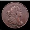Image 2 : ***Auction Highlight*** 1806 Draped Bust Half Cent 1/2c Graded xf+ By USCG (fc)