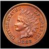 Image 2 : Proof ***Auction Highlight*** 1883 Indian Cent 1c Graded Proof Chouce Unc RB By USCG (fc)