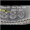 Image 6 : ***Auction Highlight*** 1880-o Top 100 Vam 6c 8/7 I5 R6 Morgan Dollar $1 Graded Select+ Unc By USCG 