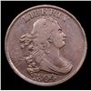 Image 2 : ***Auction Highlight*** 1804 Draped Bust Half Cent 1/2c Graded xf By USCG (fc)
