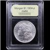 Image 4 : ***Auction Highlight*** 1904-p Morgan Dollar $1 Graded Choice Unc By USCG (fc)