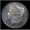 Image 2 : ***Auction Highlight*** 1896-p Rainbow Toned Morgan Dollar $1 Graded Choice Unc PL By USCG (fc)